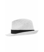 Unisex Urban Hat Wit/zwart 8294