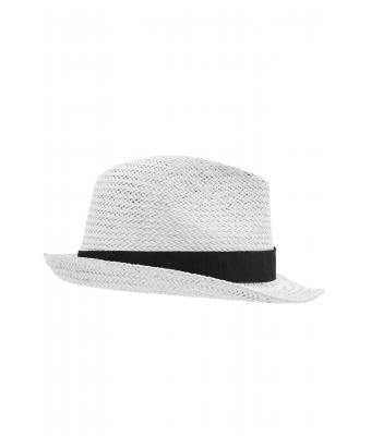 Unisex Urban Hat Wit/zwart 8294