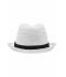 Unisex Urban Hat Wit/zwart 8294