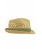Unisex Summer Style Hat Straw/olive 8295