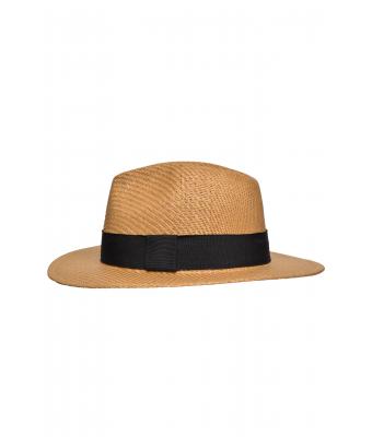 Unisex Traveller Hat Caramel/zwart 8296