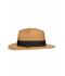 Unisex Traveller Hat Caramel/zwart 8296