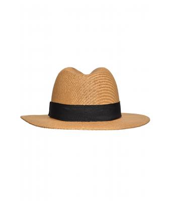 Unisex Traveller Hat Caramel/zwart 8296