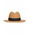 Unisex Traveller Hat Caramel/zwart 8296