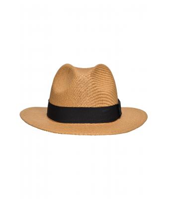 Unisex Traveller Hat Caramel/zwart 8296