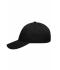 Unisex 6 Panel Workwear Cap - STRONG - Zwart 8327