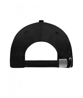 Unisex 6 Panel Workwear Cap - STRONG - Zwart 8327