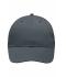 Unisexe Casquette de travail 6 panneaux - STRONG - Carbone 8327