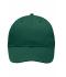 Unisexe Casquette de travail 6 panneaux - STRONG - Vert-foncé 8327