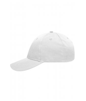 Unisexe Casquette de travail 6 panneaux - STRONG - Blanc 8327
