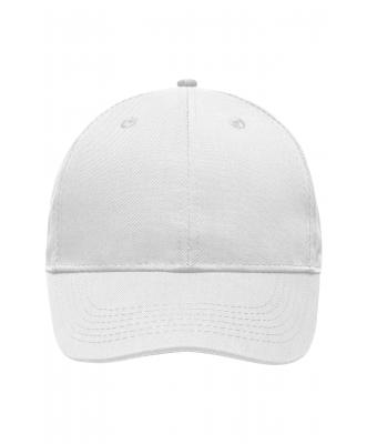 Unisexe Casquette de travail 6 panneaux - STRONG - Blanc 8327