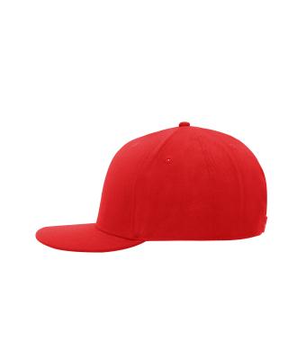 Unisex 6 Panel Pro Cap Style Red/red 8359
