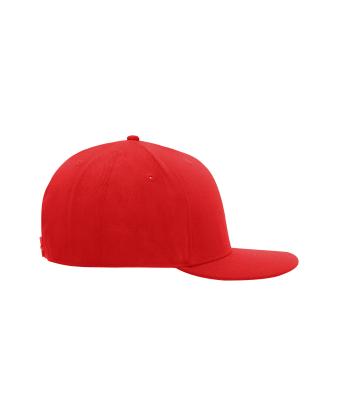 Unisex 6 Panel Pro Cap Style Red/red 8359