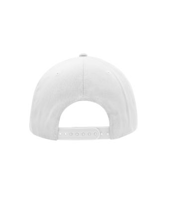 Unisex 6 Panel Pro Cap Style White/white 8359