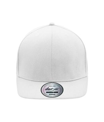 Unisex 6 Panel Pro Cap Style Wit/wit 8359