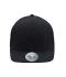Unisex 6 Panel Pro Cap Style Zwart/zwart 8359