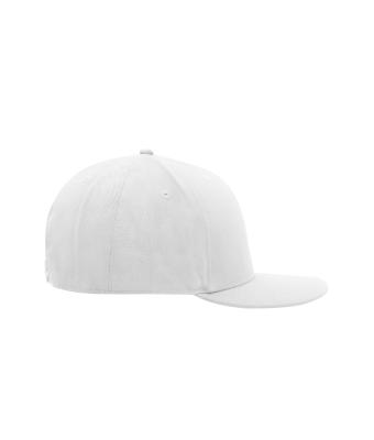 Unisexe Casquette Pro street style 6 panneaux Blanc/blanc 8359