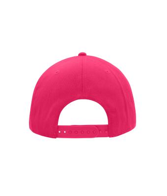 Unisexe Casquette Pro street style 6 panneaux Magenta/magenta 8359