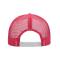 Unisexe Casquette filet Pro, 6 panneaux Blanc/magenta 8360