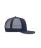 Unisexe Casquette filet Pro, 6 panneaux Marine/blanc 8360