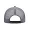 Unisex Pro Cap Mesh 6 Panel Black/charcoal 8360