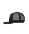 Unisex Pro Cap Mesh 6 Panel Black/light-grey 8360