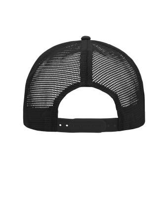 Unisex Pro Cap Mesh 6 Panel Black/light-grey 8360
