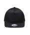Unisexe Casquette Pro 5 panneaux Noir/gris-clair 8361
