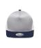 Unisexe Casquette Pro 5 panneaux Gris clair/marine 8361