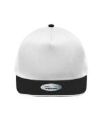 Unisex Pro Cap Mesh 5 Panel White/black 8361