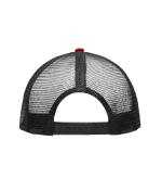 Unisex Pro Cap Mesh 5 Panel Black/red 8361