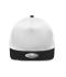 Unisex Pro Cap Mesh 5 Panel Wit/zwart 8361