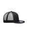 Unisex Pro Cap Mesh 5 Panel Black/light-grey 8361