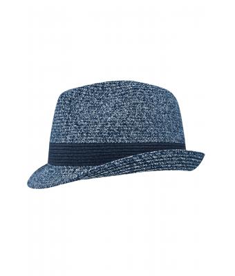 Unisex Melange Hat Navy-melange 8460