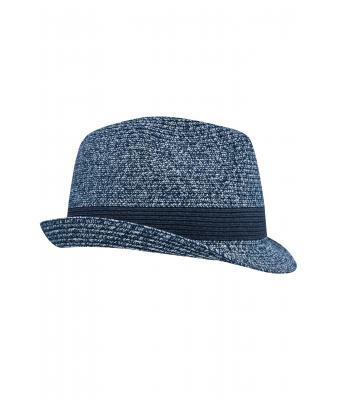 Unisex Melange Hat Navy-melange 8460