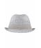 Unisex Melange Hat Grijs-melange 8460