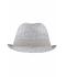 Unisex Melange Hat Grey-melange 8460