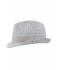 Unisex Melange Hat Grijs-melange 8460
