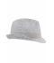 Unisex Melange Hat Grijs-melange 8460