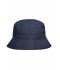 Unisexe Chapeau microfibre Marine 8485