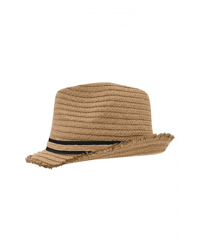 Unisex Trendy Summer Hat Caramel/black 8549