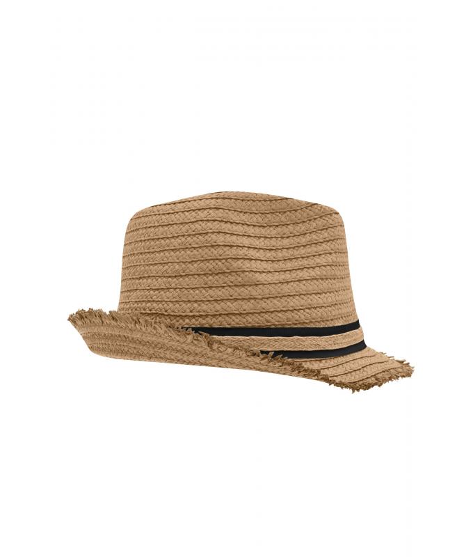 Unisex Trendy Summer Hat Caramel/black 8549
