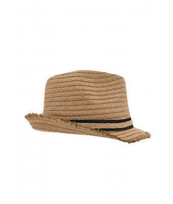 Unisex Trendy Summer Hat Caramel/zwart 8549