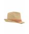 Unisex Trendy Summer Hat Straw/orange 8549