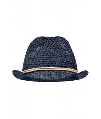 Unisex Summer Hat Navy/sand 8550