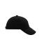 Kids 5 Panel Kids' Cap Black 7790