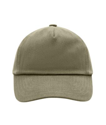 Kids 5 Panel Kids' Cap Dark-khaki 7790