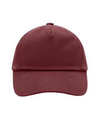 Kinderen 5 Panel Kids' Cap Dieprood 7790