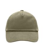 Enfant Casquette enfants 5 panneaux coton brossé lourd Beige-foncé 7790