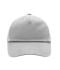 Enfant Casquette enfants 5 panneaux coton brossé lourd Gris-clair 7790